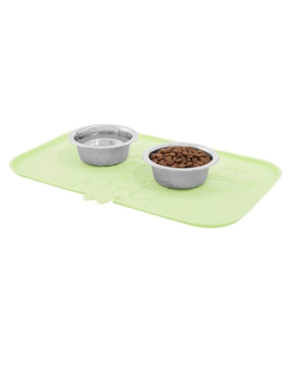 𝗰𝗵𝗲𝘄𝘆 𝗦𝗧𝗔𝗥 𝗪𝗔𝗥𝗦 THE MANDALORIAN THE CHILD Snack Pet Food Mat Green - Picture 5 of 14
